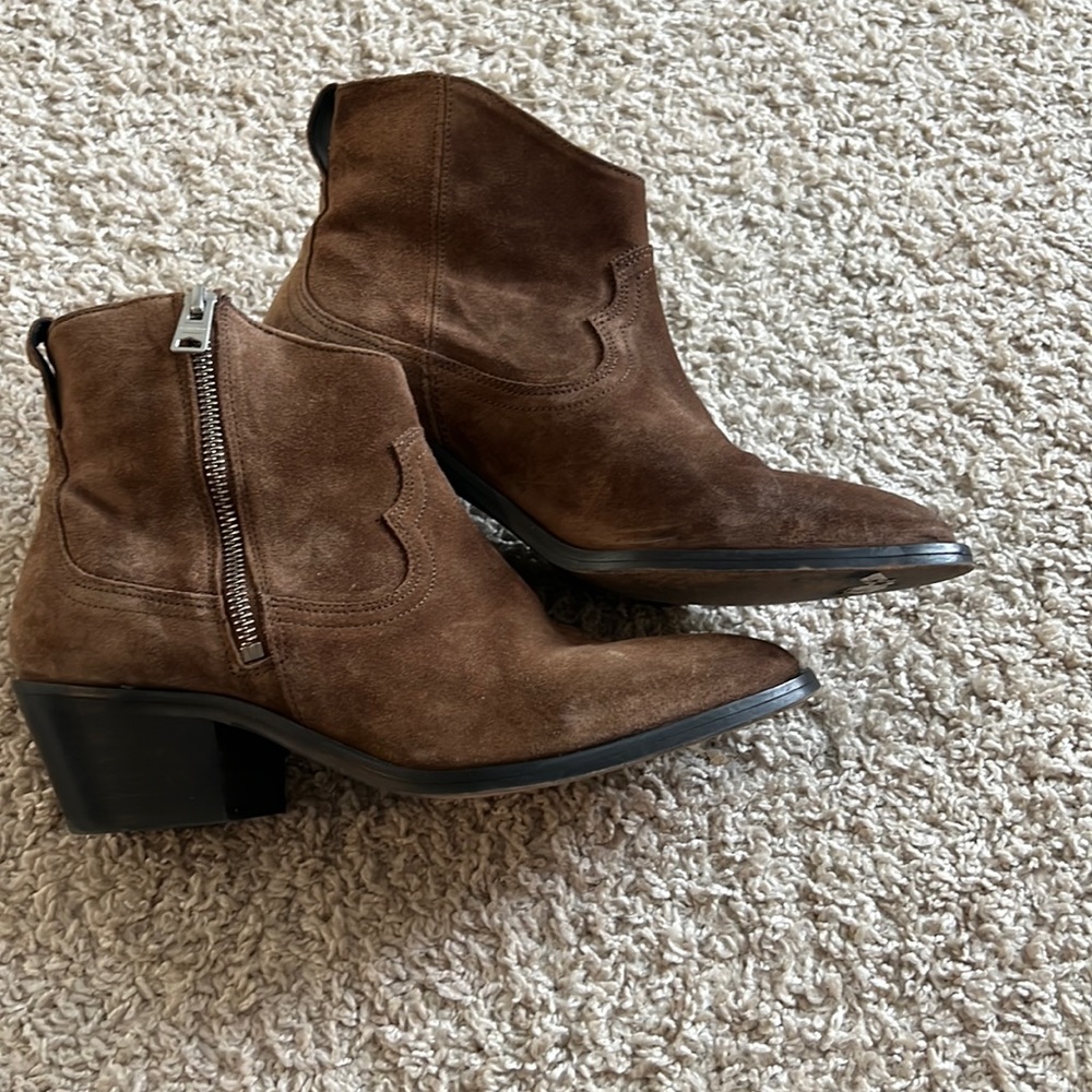 All Saints suede  boot size EU 39
